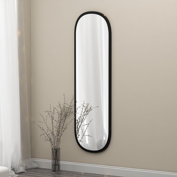 Miroir mural Magnum - Noir
