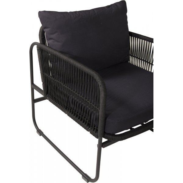 Groupe de canapés Utah - Noir Groupe de canapés Utah - Noir