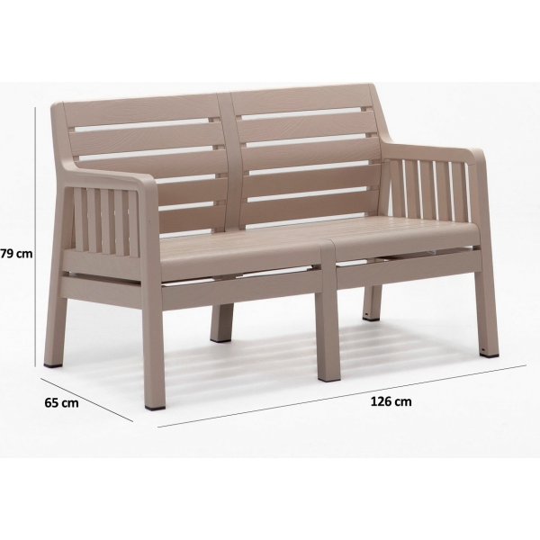 Groupe lounge Lara - Cappuccino Groupe lounge Lara - Cappuccino