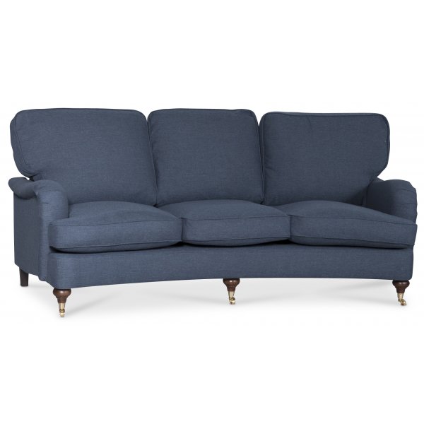 Howard Watford deluxe 3-sits svngd soffa - Navybl