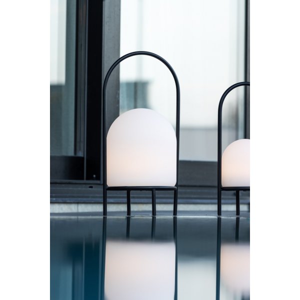 Lampe de table Colie Ø26 cm - Noir/Blanc Lampe de table Colie Ø26 cm - Noir/Blanc