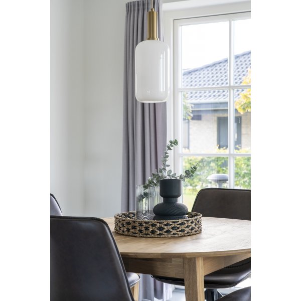 Nerja dienblad - Zwart/beige