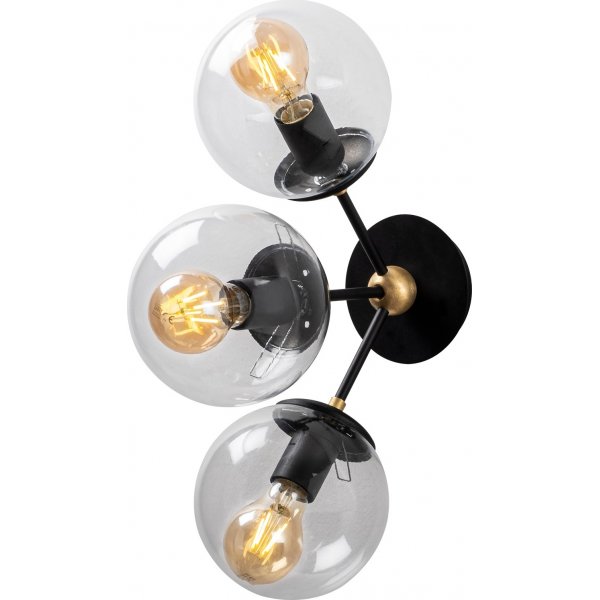 Gondol vgglampa 3022 - Svart