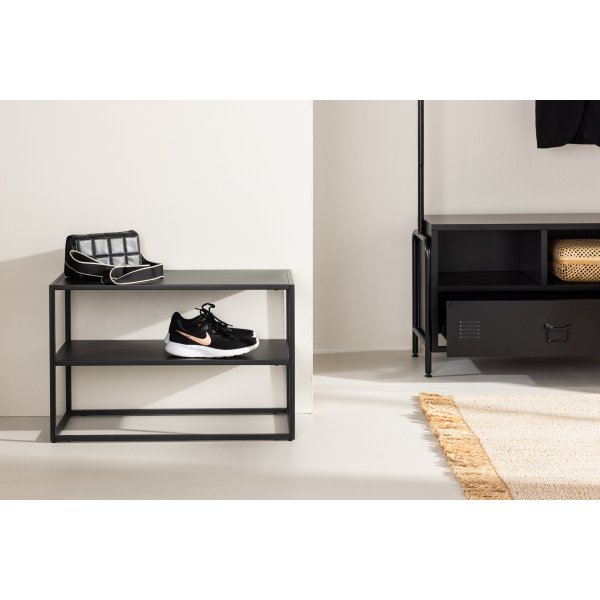 Curitiba skohylla - Svart