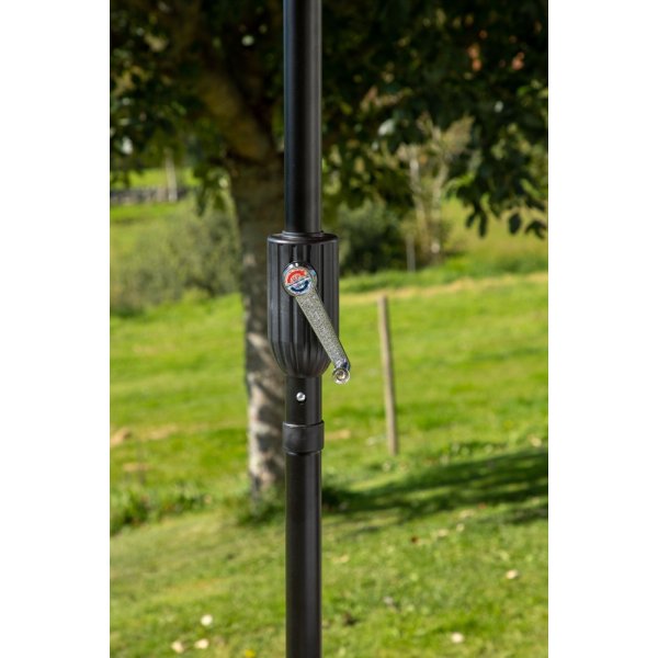 Palmetto parasoll - Svart/Röd Palmetto parasoll - Svart/Röd