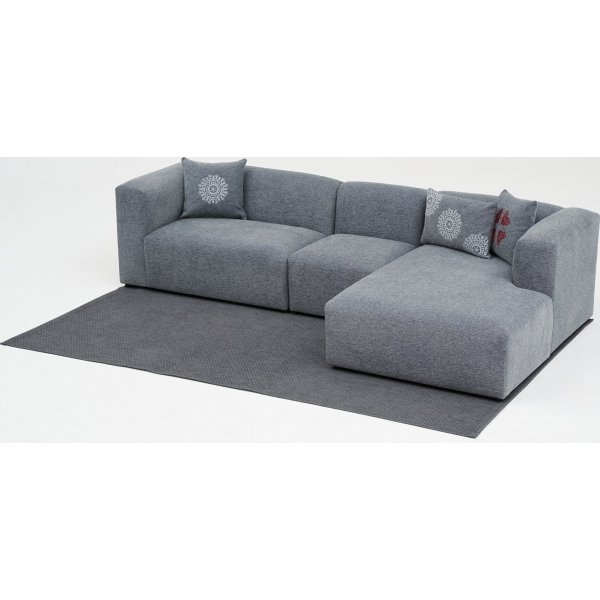 Linden divansoffa höger - Grå Linden divansoffa höger - Grå