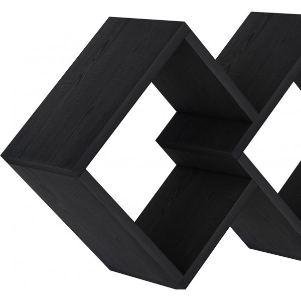 Glaxy vägghylla - Svart Glaxy vägghylla - Svart