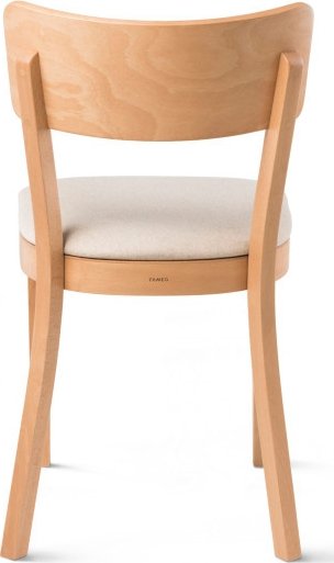 Chaise de salle  manger solide - Couleur optionnelle du cadre et du rembourrage