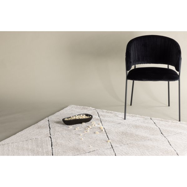 Tapis Patrik - Noir/blanc Tapis Patrik - Noir/blanc