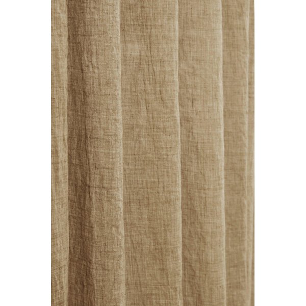 Rideau Sandy Lot de 2 2 x 135 x 280 cm - Café glacé Rideau Sandy Lot de 2 2 x 135 x 280 cm - Café glacé