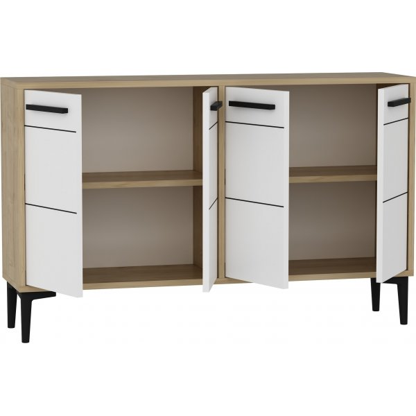 Stria skänk - Safir ek/vit Stria skänk - Safir ek/vit