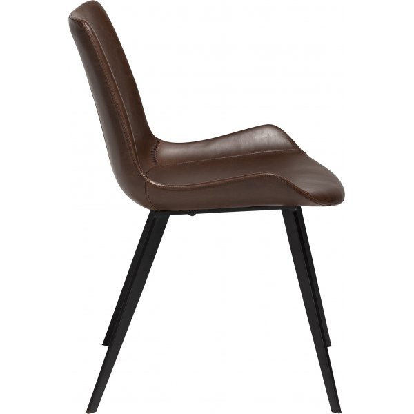 Chaise de salle à manger Hype - PU marron Chaise de salle à manger Hype - PU marron