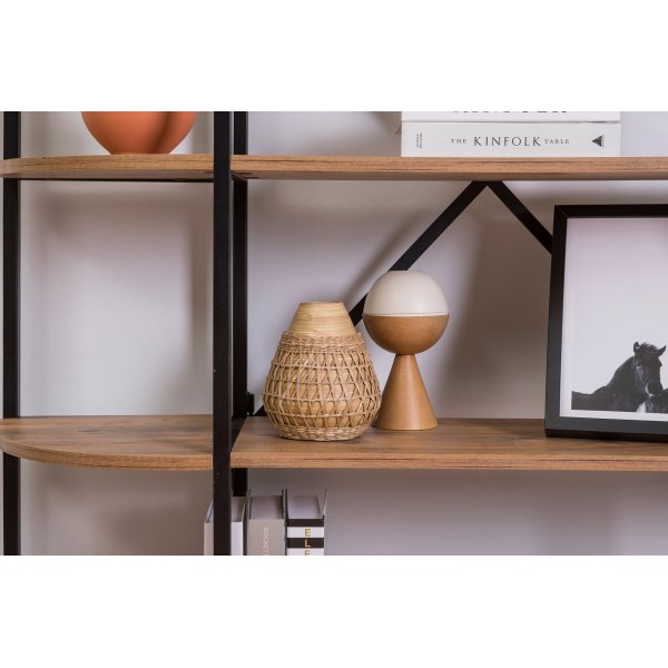 Bibliothèque Signa - Pin/noir Bibliothèque Signa - Pin/noir