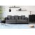 Soffa 270 cm gr sammet - Brandy