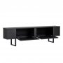 TV-b�nk Orost 180 cm - Wood black/svart