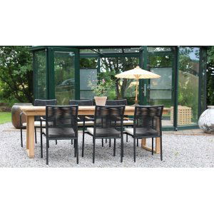 Matbord Salt� i teak - 240x100 cm