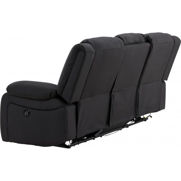 Canapé inclinable 3 places Singapore - Noir Canapé inclinable 3 places Singapore - Noir