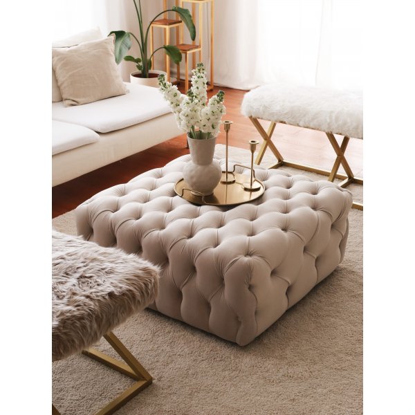 Pouf Cheltenham - Crème Pouf Cheltenham - Crème