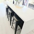 Kundbild Barstol Industry i plåt - Svart / Mässing