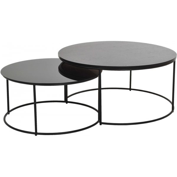 Edler soffbord 100/80 cm - Svart