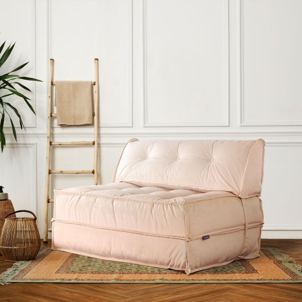 Canapé lit Faldi 2 places - Beige Canapé lit Faldi 2 places - Beige