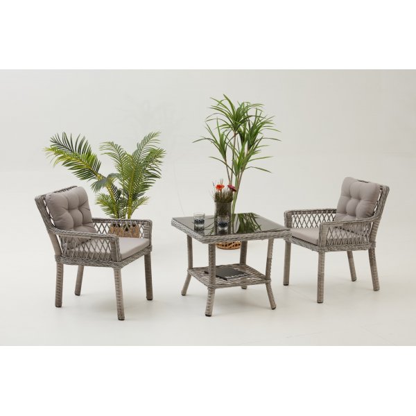 Pure loungegrupp - Grå Pure loungegrupp - Grå