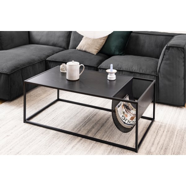 Table basse Seaford 110 cm - Noir