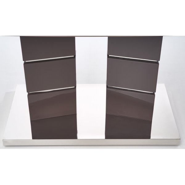 Table  manger Anastacia 160-200 cm - Gris