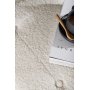 Salina sittpuff - Vit teddy