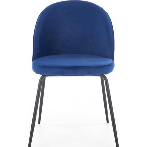 Chaise de salle à manger Noble - Bleu foncé Chaise de salle à manger Noble - Bleu foncé