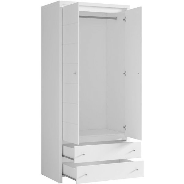 Garland garderob - Vit