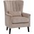 Fauteuil Linna - Biscuit boucl