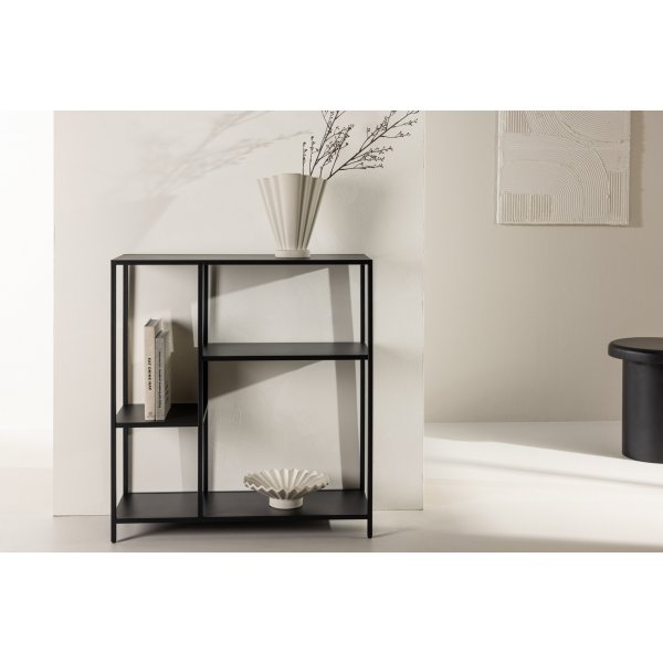 Puno sidobord 80 x 30 cm - Svart Puno sidobord 80 x 30 cm - Svart