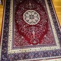 Kundbild Viskosmatta Abohar - R�d - 160x230 cm: Mycket fin matta, noggranna...