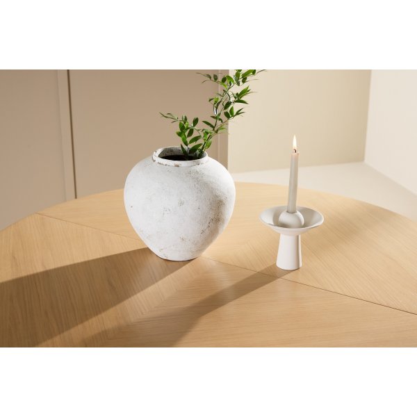 Strada matbord 120-170 x 120 cm - Whitewash Strada matbord 120-170 x 120 cm - Whitewash