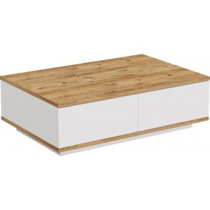 Future table basse 14 - Pin/blanc