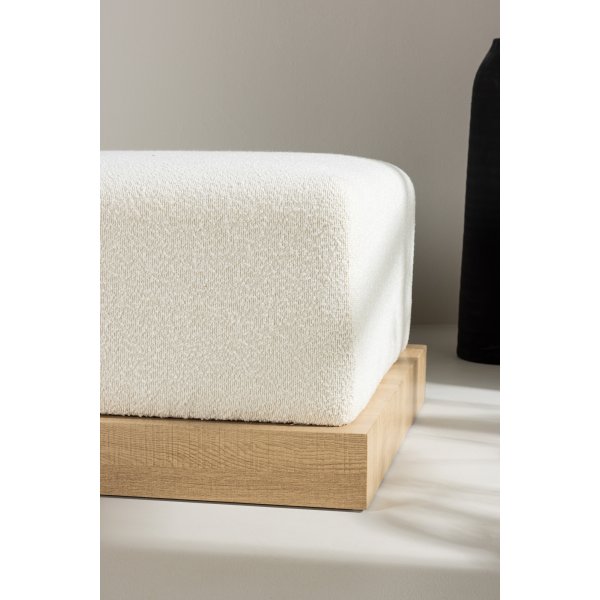 Ivy sittpuff - Vit boucle Ivy sittpuff - Vit boucle