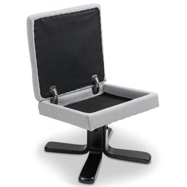 Ftlj med fotpall - Stllbar + Mbeltassar