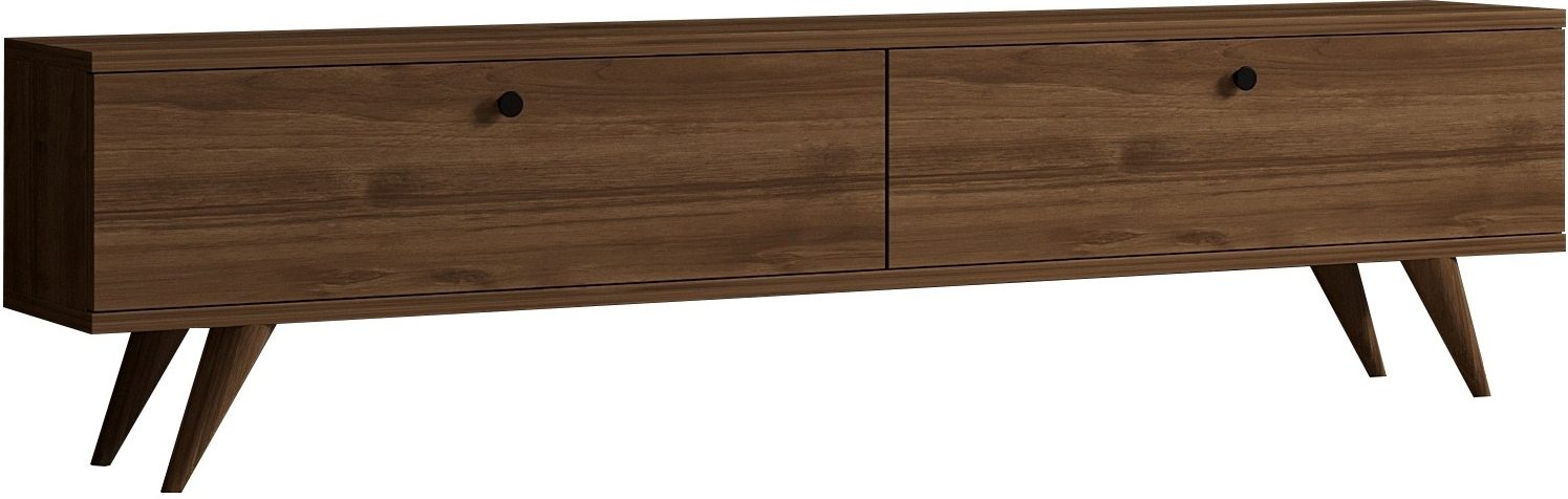 TV-b�nk Paris i Valn�t - 160 cm + M�beltassar