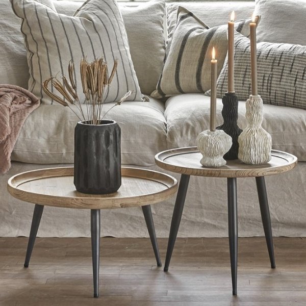 Table Vega grande 60 x H33,5 cm - Naturel