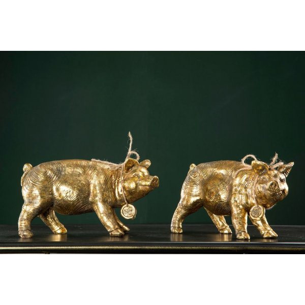 Prydnads Gris - Guld Prydnads Gris - Guld