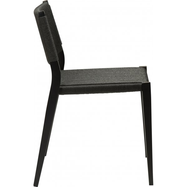 Chaise de salle à manger Loop - Noir Chaise de salle à manger Loop - Noir