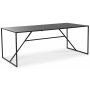 Lazio matbord 195 cm - Brunbetsad ek