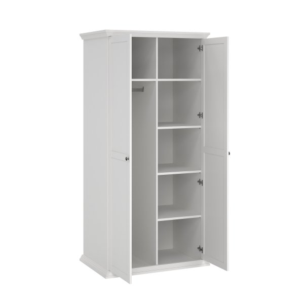 North garderob med 2 dörrar North garderob med 2 dörrar