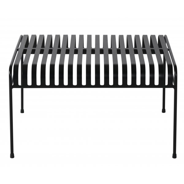 Table basse Parga noire en métal Table basse Parga noire en métal