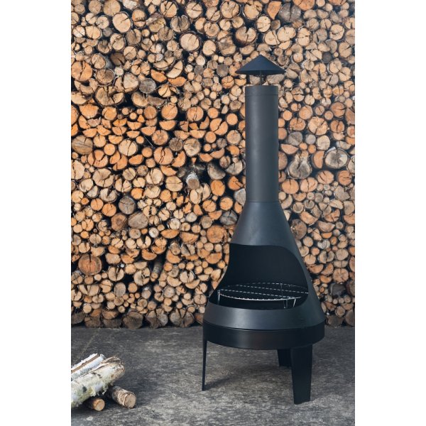 Marongo eldstad - Svart