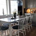 Kundbild Visby Pinnstol - Vit: Visby bord och stolar