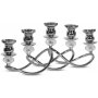Ljusstake Blinga fr 5 st ljus - Krom / Diamant