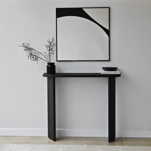 Miroir abstrait 1 - Noir Miroir abstrait 1 - Noir