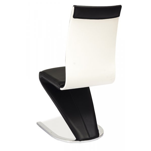 Layton matstol - Svart/vit Layton matstol - Svart/vit